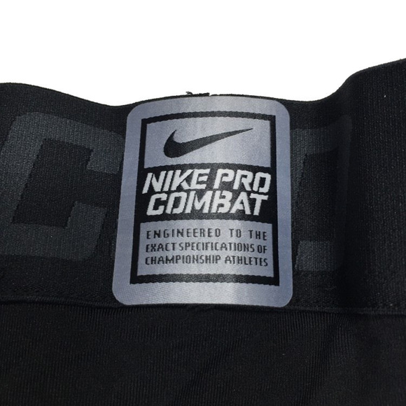 Nike Pro Combat Compression Sliding Shorts Mens - Picture 3 of 4